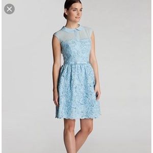 Ted Baker fit and flare lace dress
